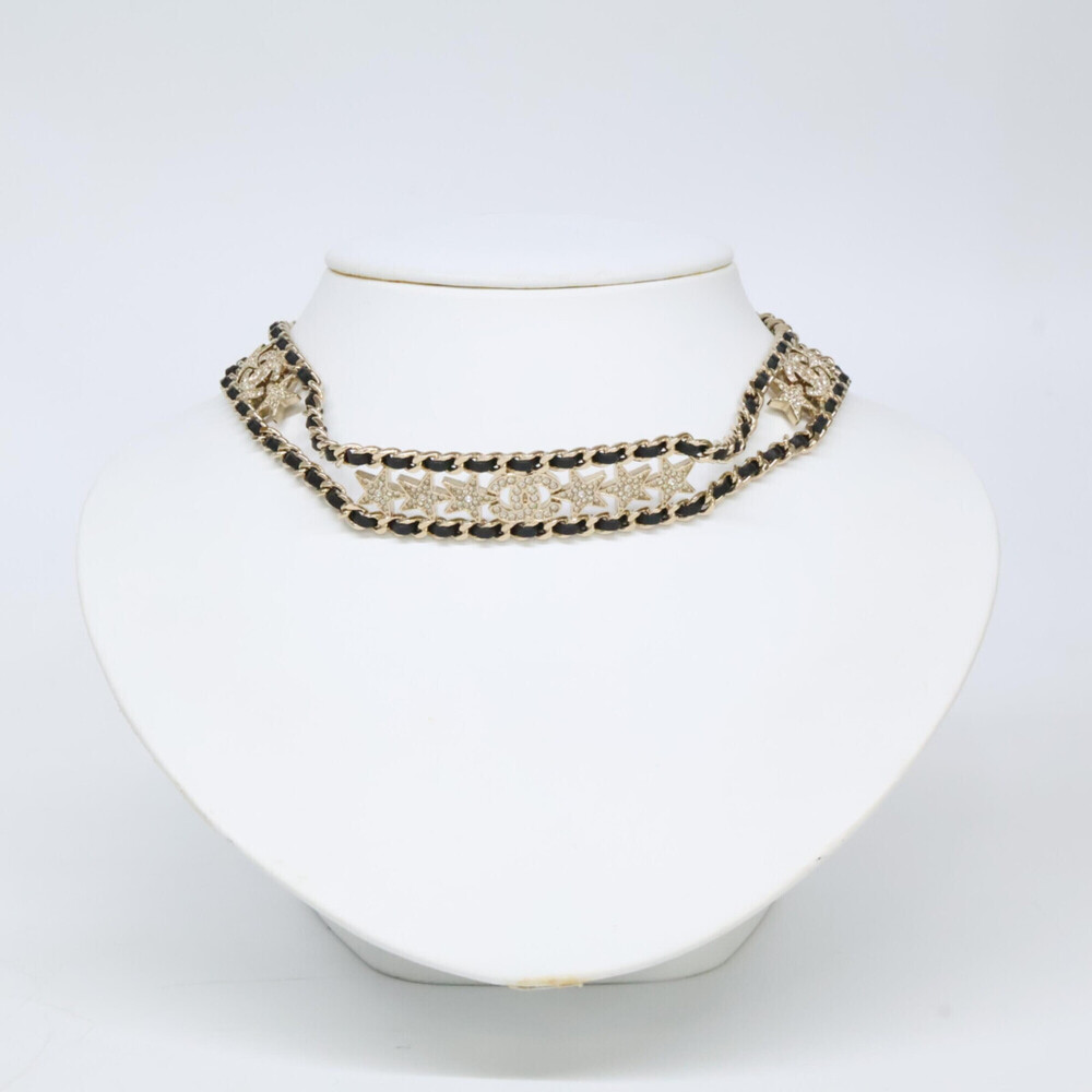 CHANEL Gold Logo Necklace - Picture 9 of 10